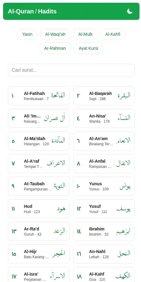 Quran Hadis